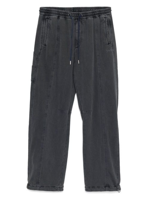 Juun.J workouture setup dyed sweatpants - Blue