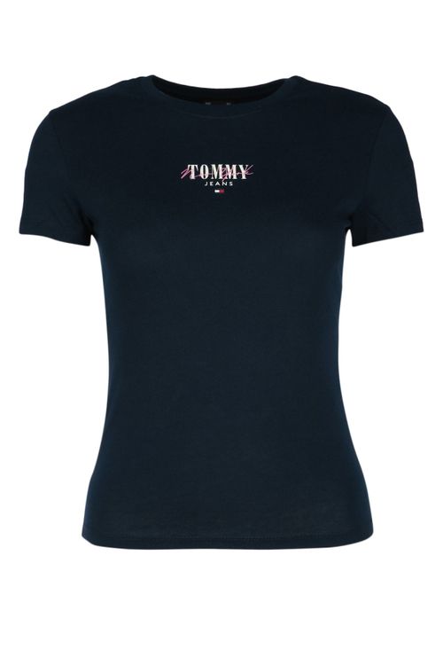 Logo-Embroidered T-Shirt — Navy