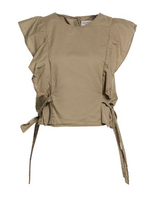 Woman Top Military green Size 8 Cotton