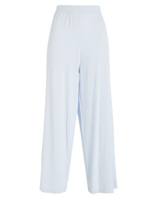 Woman Pants Sky blue Size 8 Cotton