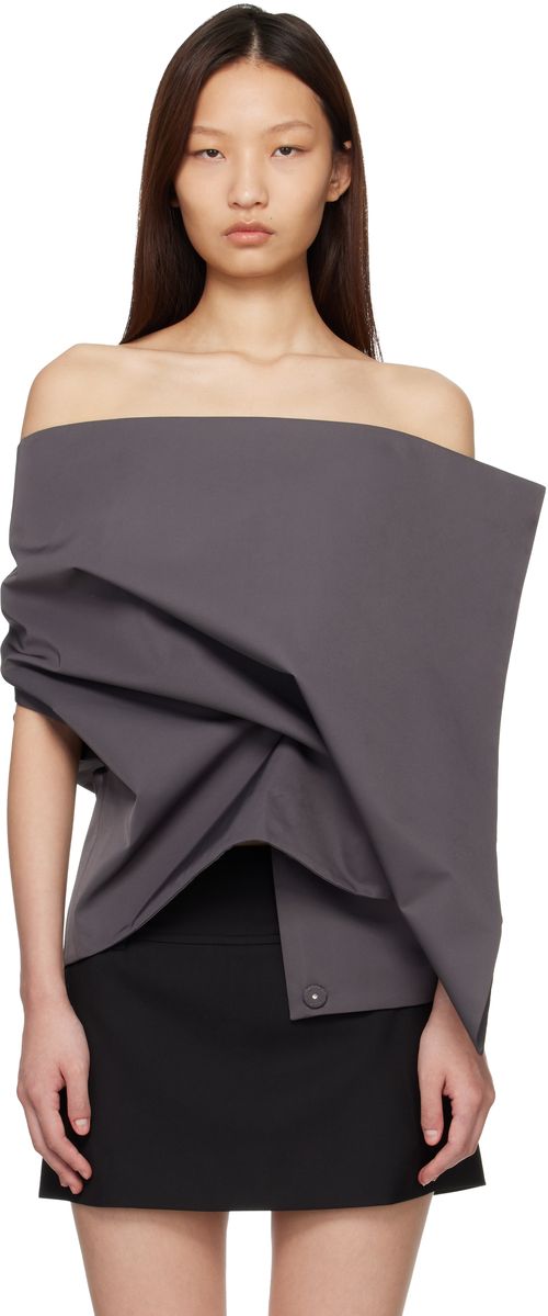 Gray Extended Square Top