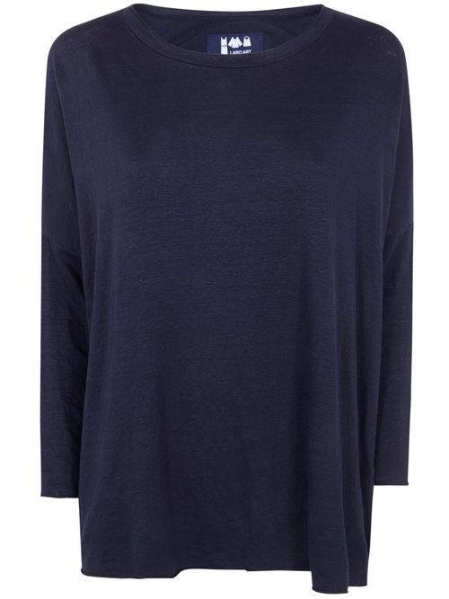 Labo.art "Ata" Lieto Linen Round Neck Sweater