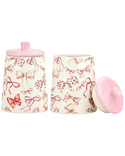 13 Strawberry Street Set Of 2 Bella Canisters