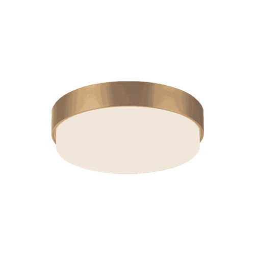 Matteo Quintz 3-Light Ceiling Light In Aged Gold Bra