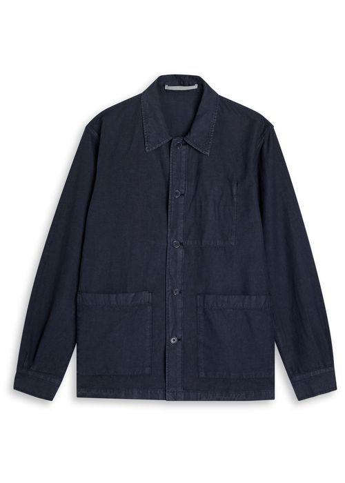 Julian Cotton-blend Overshirt Jacket