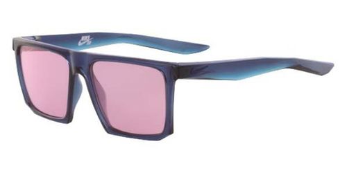 Nike LEDGE EV1058 406 Men's Sunglasses Blue Size 56