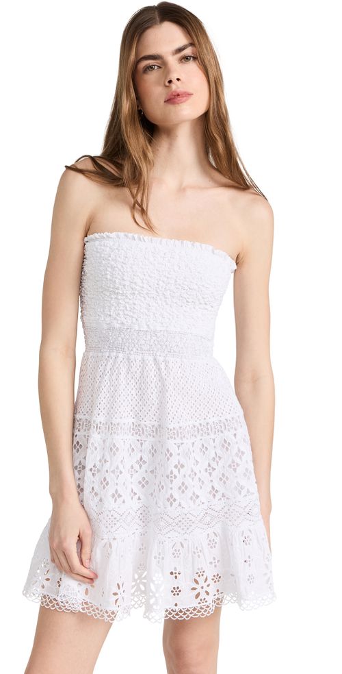 Tektite Mini Dress White