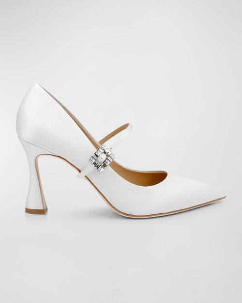 Antonia Silk Mary Jane Pumps