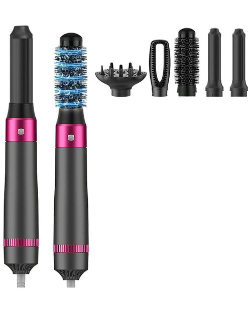 Unisex 5-In-1 Hair Dryer Brush Kit