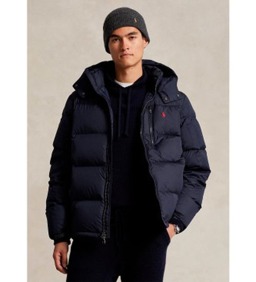 Polo Ralph Lauren for man. 710810936002 Marine waterproof jacket (XXL), Casual, Long sleeve, Recycled Polister, Navy