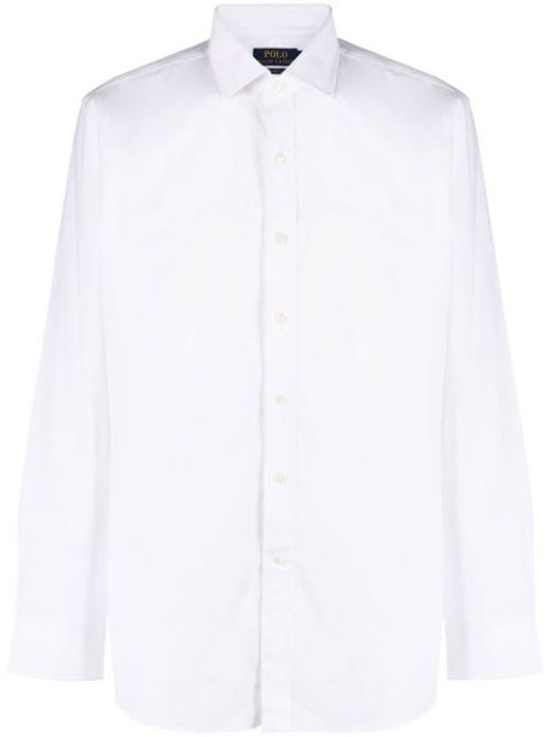 Long-sleeve cotton shirt