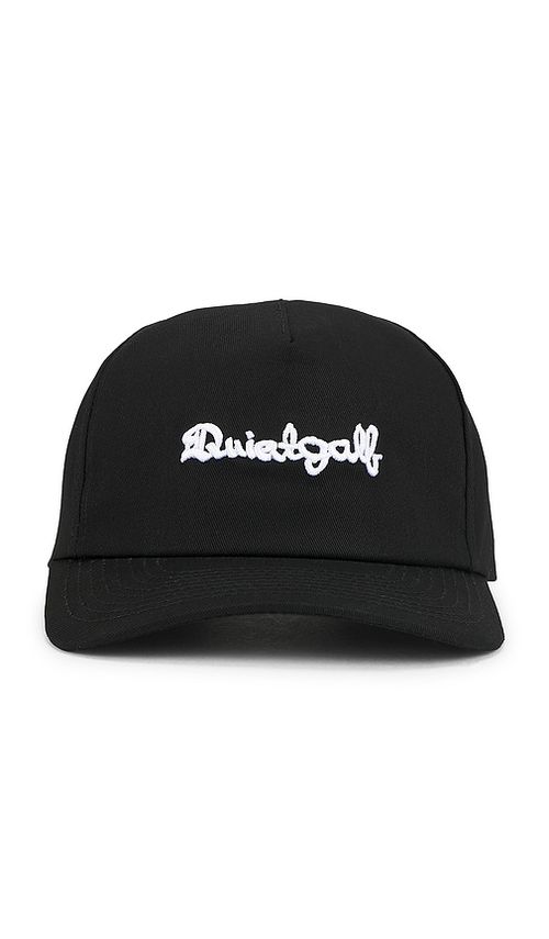 Quiet Golf 1959 5 Panel Hat in Black
