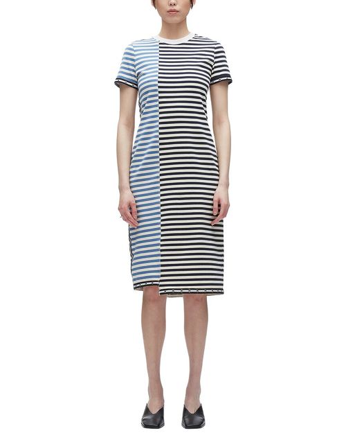 Patchwork Ss T-Shirt Dress