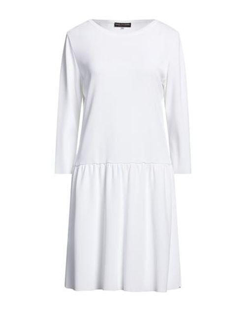 Woman Mini dress White Size 2 Rayon, PBT