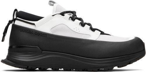 White & Black Glacier Trail Sneakers