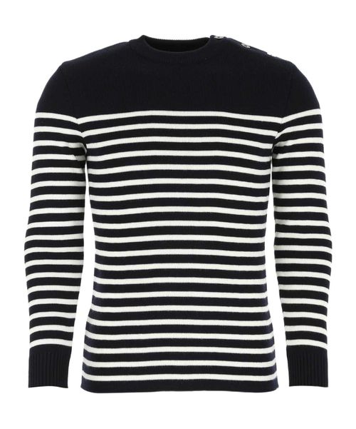 Striped pattern sweater