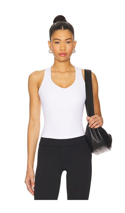 YEAR OF OURS Slope Tank Top in White.  S. Also in