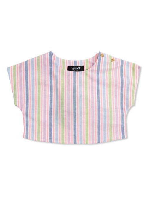 Striped blouse - Pink