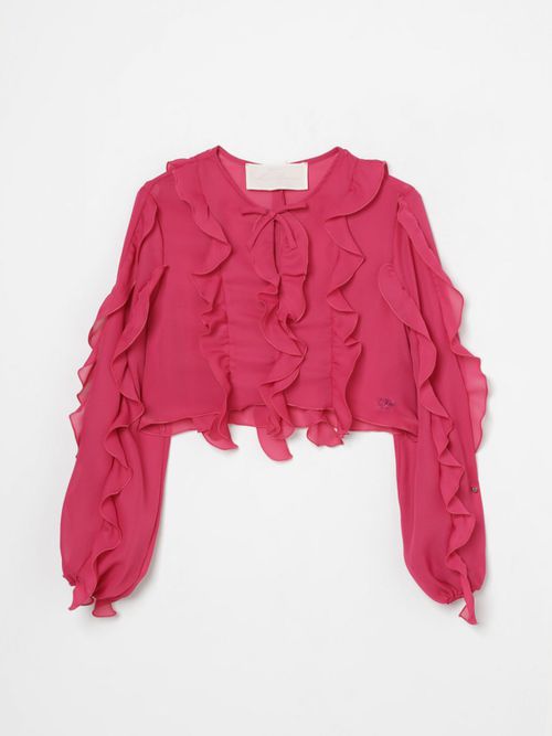 Shirt MISS BLUMARINE Kids color Geranium