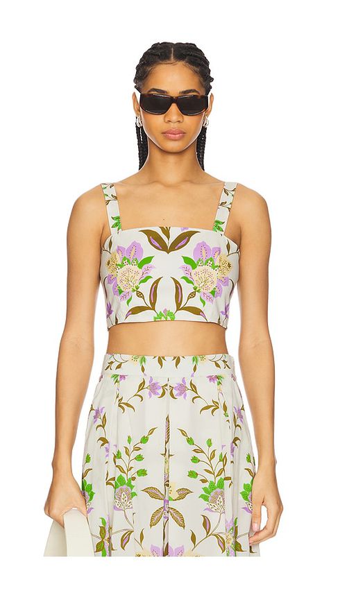 MISA Los Angeles Lois Top in White. -  XS also in L, M