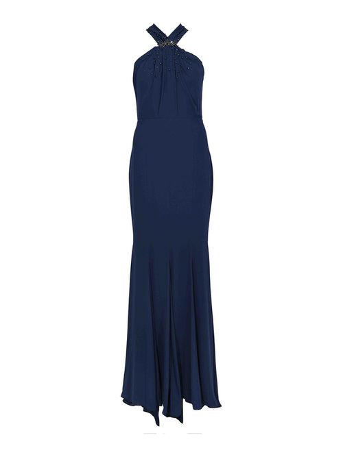 Long Dress 66495 In Crepe