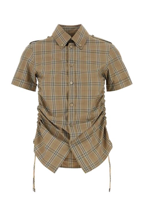 Woven Shirt — Beige