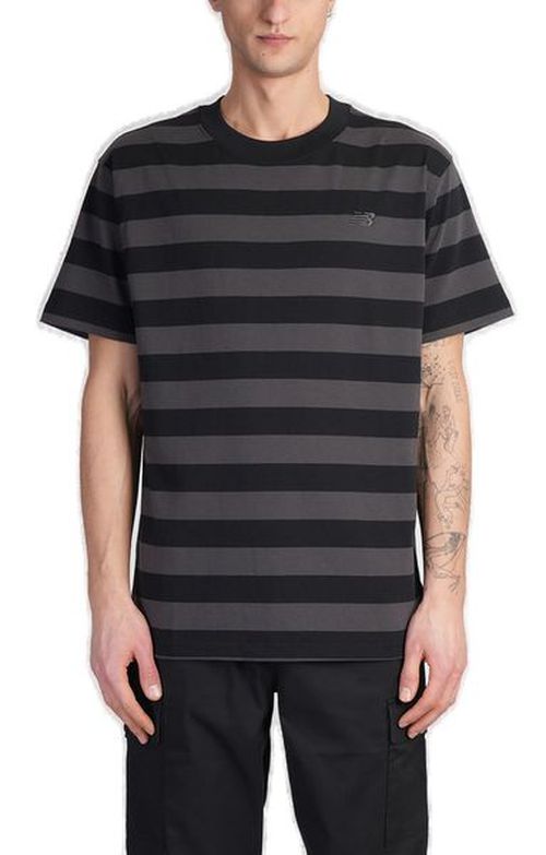 New Balance Striped Crewneck T-Shirt