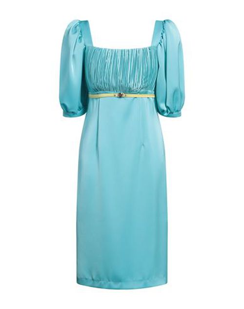 Woman Midi dress Turquoise