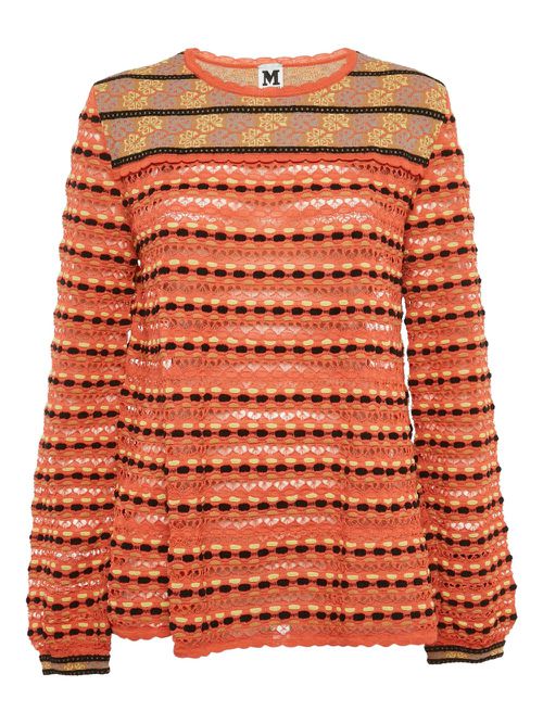 Striped top - Orange