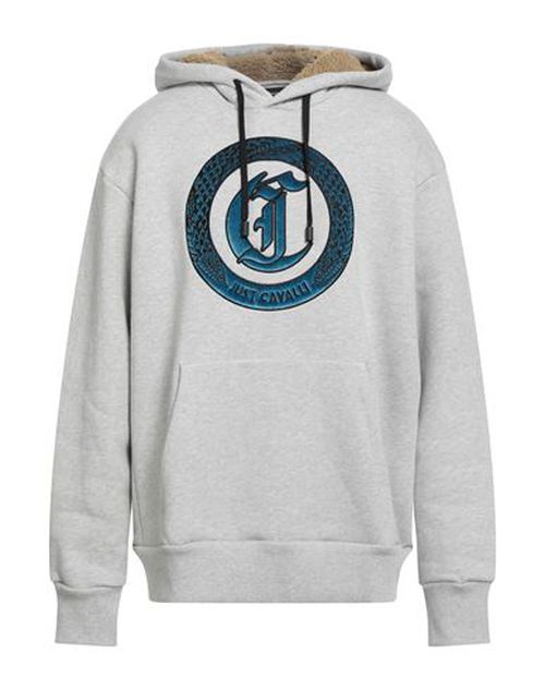 Man Sweatshirt Light grey Size L Cotton, Polyester, Elastane