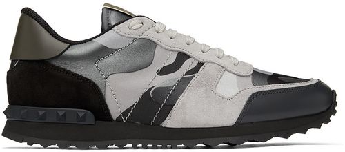 Camouflage Rockrunner low-top sneakers