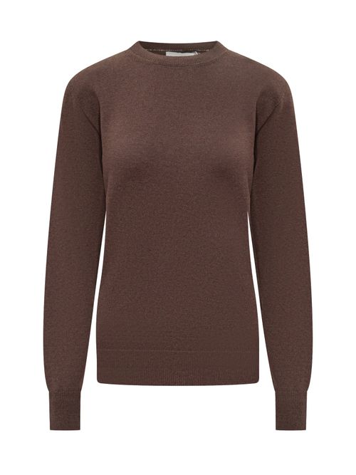 Knit Sweater with Giro Neck