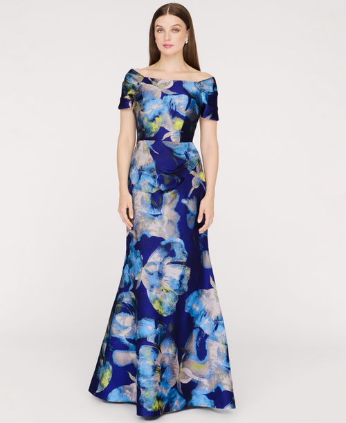 Women's Eliora Mermaid Ball Gown - Blue multi