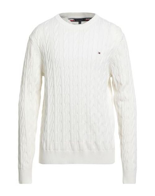Man Sweater Cream Size XL Cotton