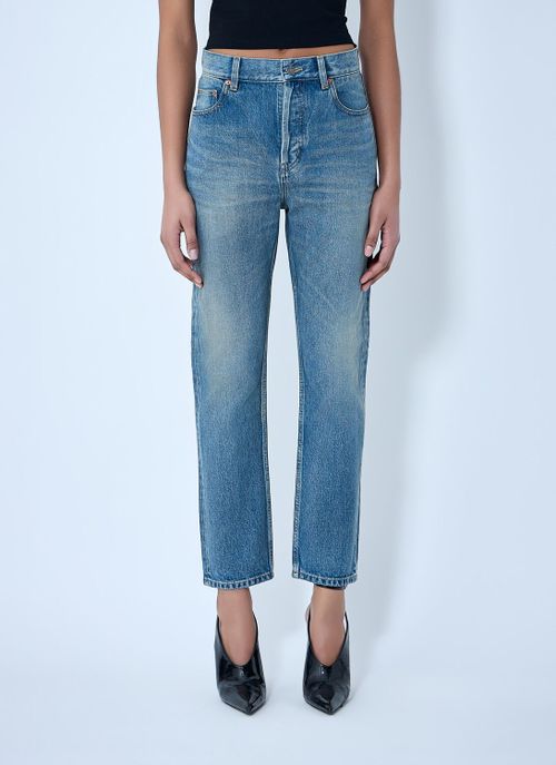 90s High-rise Cropped Slim Jeans