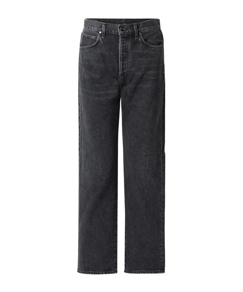 The Myra high-rise straight-leg organic jeans