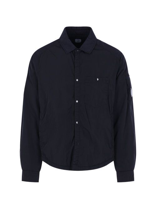 Chrome-R nylon overshirt