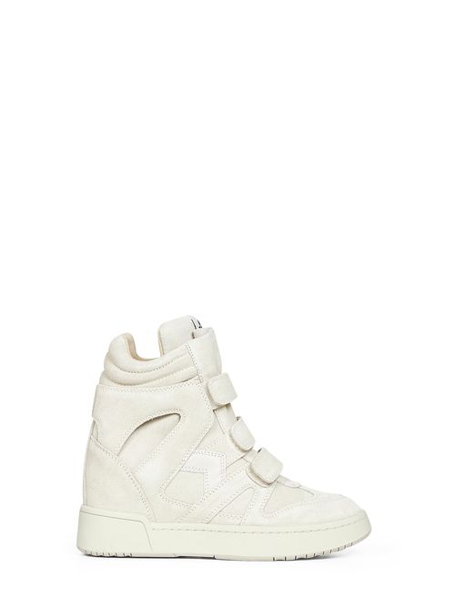 | Ecru suede Im3 high-top sneakers |  | 38