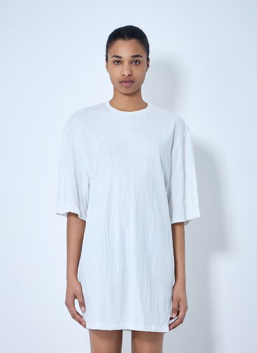 Oversized Cotton T-shirt Dress