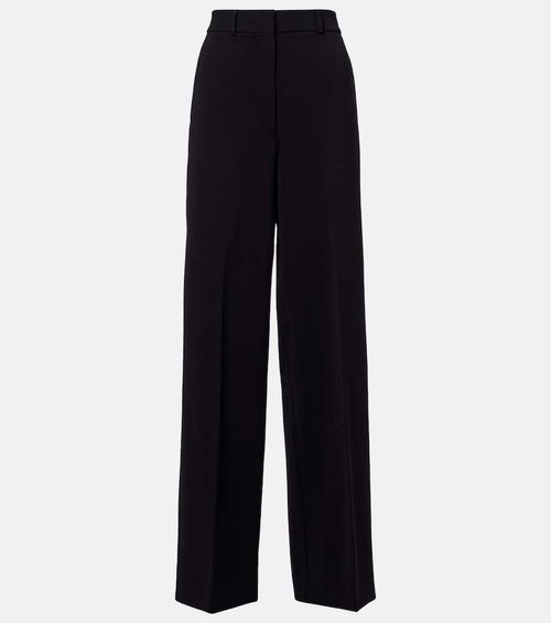 Vetusta crêpe wide-leg pants