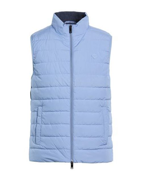 Man Vest Slate blue Size XXL Polyester