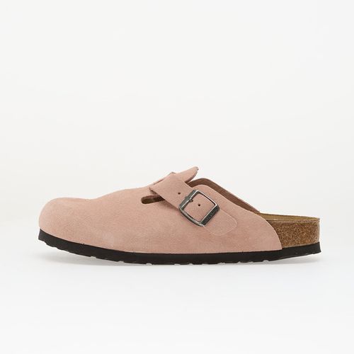 Sneakers Birkenstock Boston Suede Leather Pink Clay
