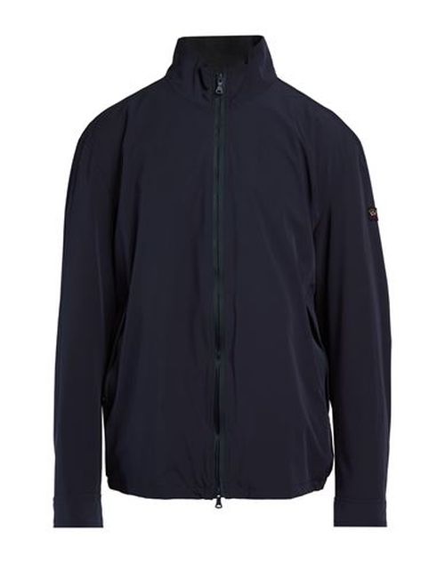 Man Jacket Navy Size 3XL Polyester, Elastane