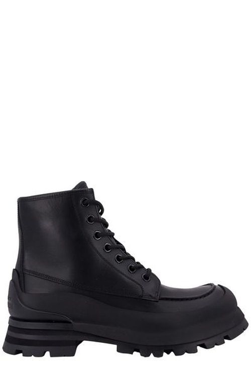 Alexander McQueen レースアップ コンバット ブーツ