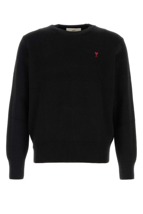 Merino Wool Sweater — Black
