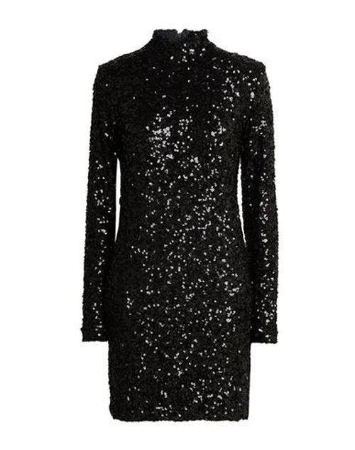 Woman Mini dress Black Size 8 Polyester, Elastane