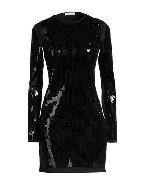 Woman Mini dress Black Size 10 Viscose, Elastane