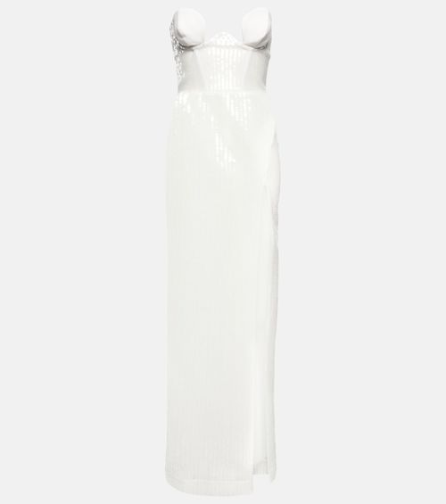 Bridal sequined gown