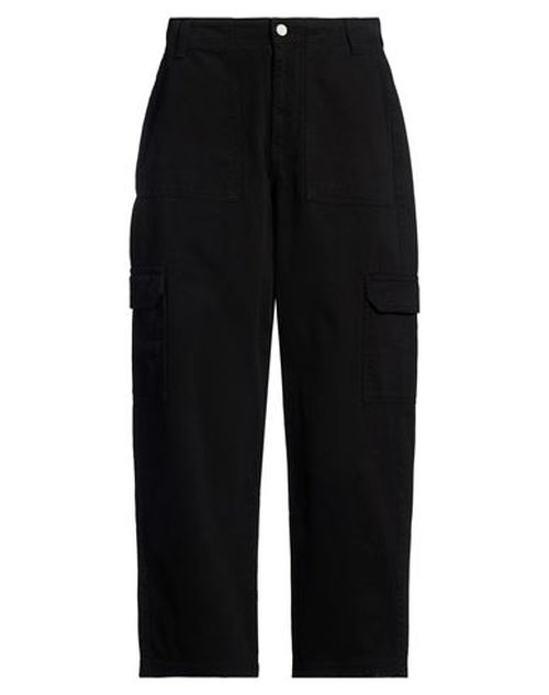 Man Pants Black Size 28 Cotton