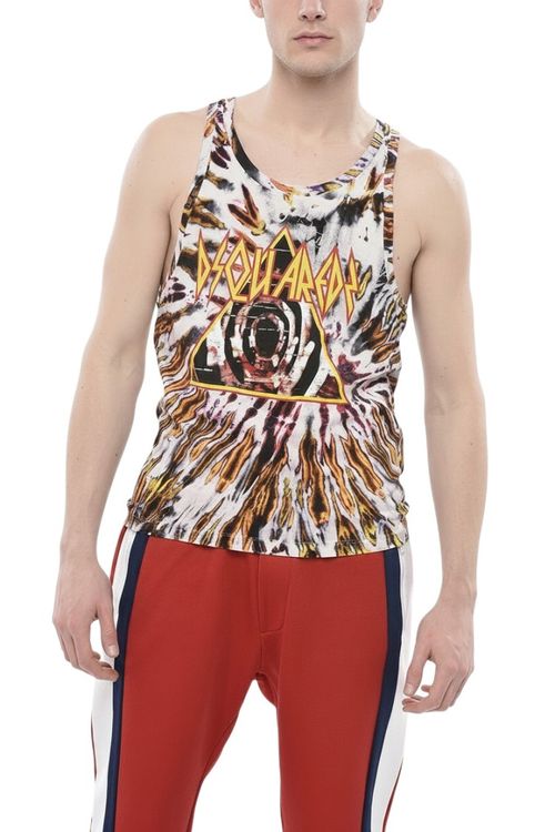 Multicolor Graphic Tank Top